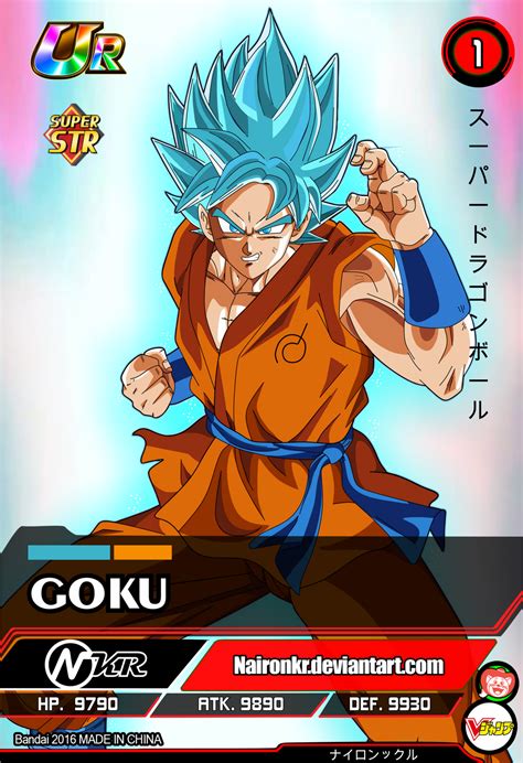 cartas de goku